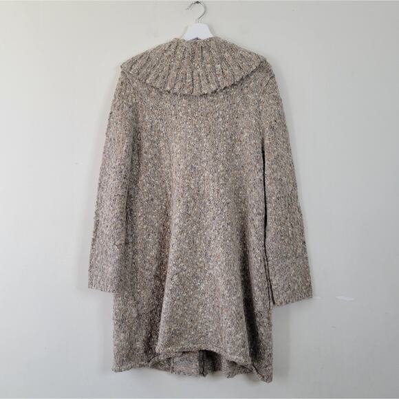 J. Jill alpaca mohair blend knit duster Cardigan Sweater Long XL - Picture 2 of 8